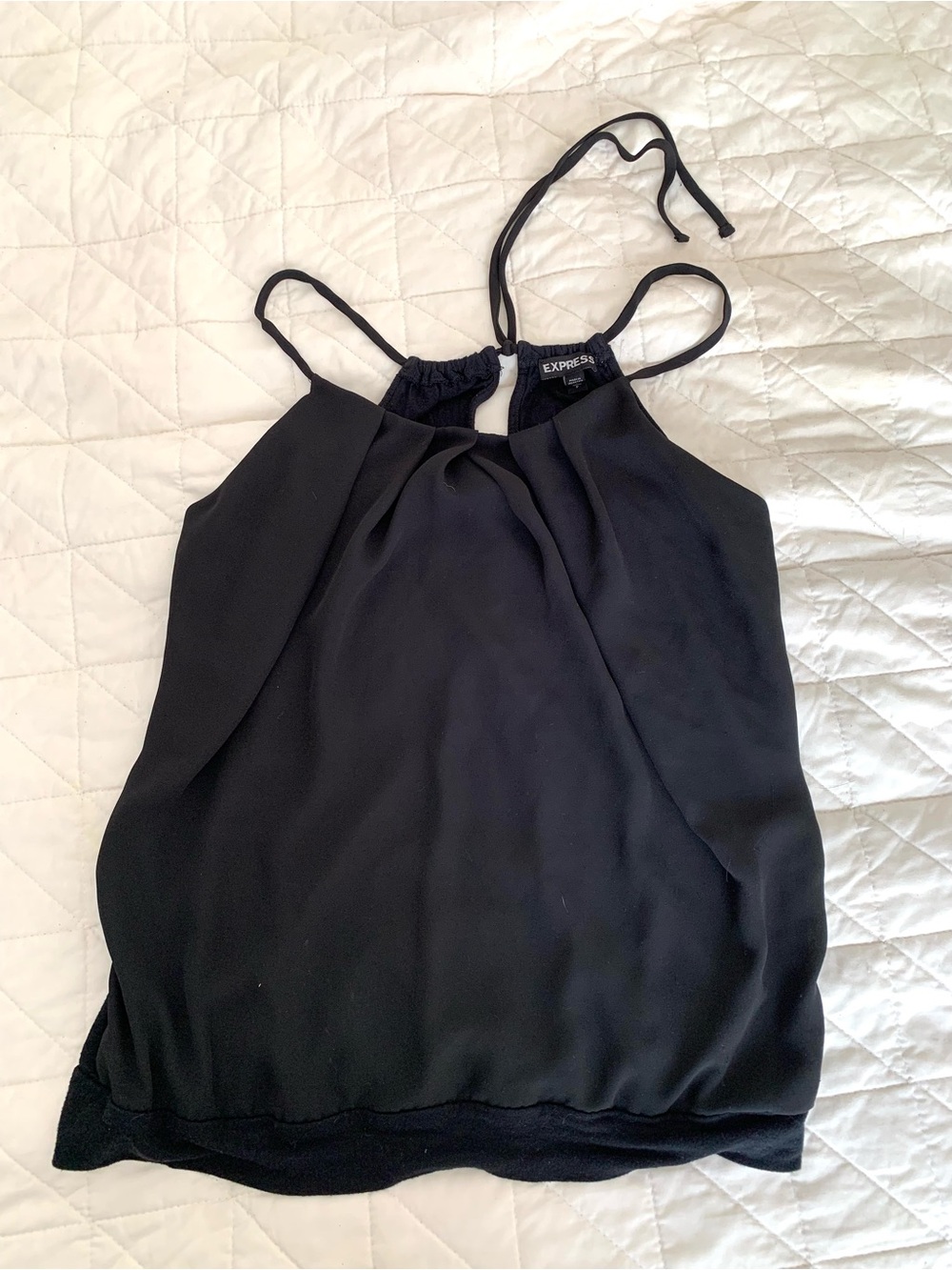 Express Black Halter Neck Cami